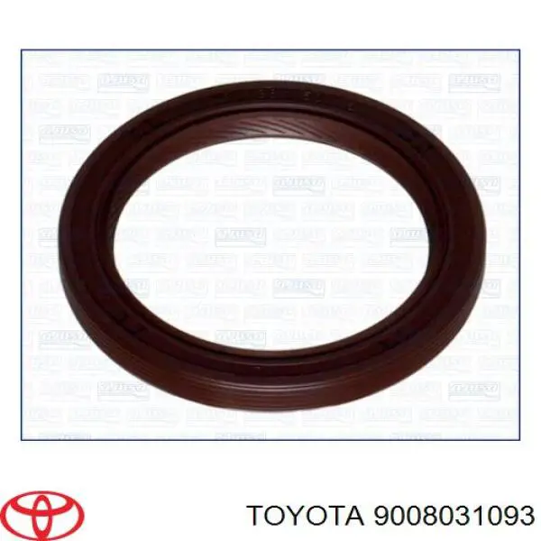 9008031093 Toyota anillo retén, cigüeñal frontal