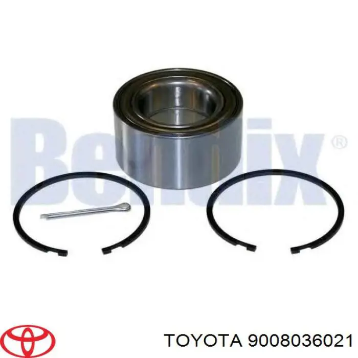 Cojinete de rueda delantero Toyota 9008036021 precio, desde 43,06 EUR