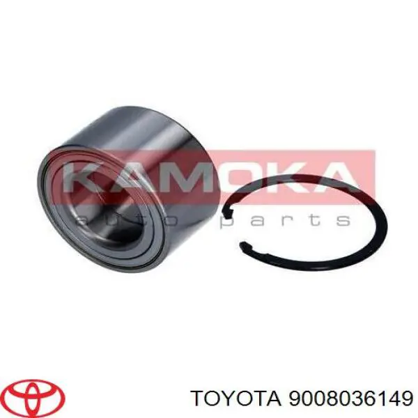 9008036149 Toyota cojinete de rueda delantero