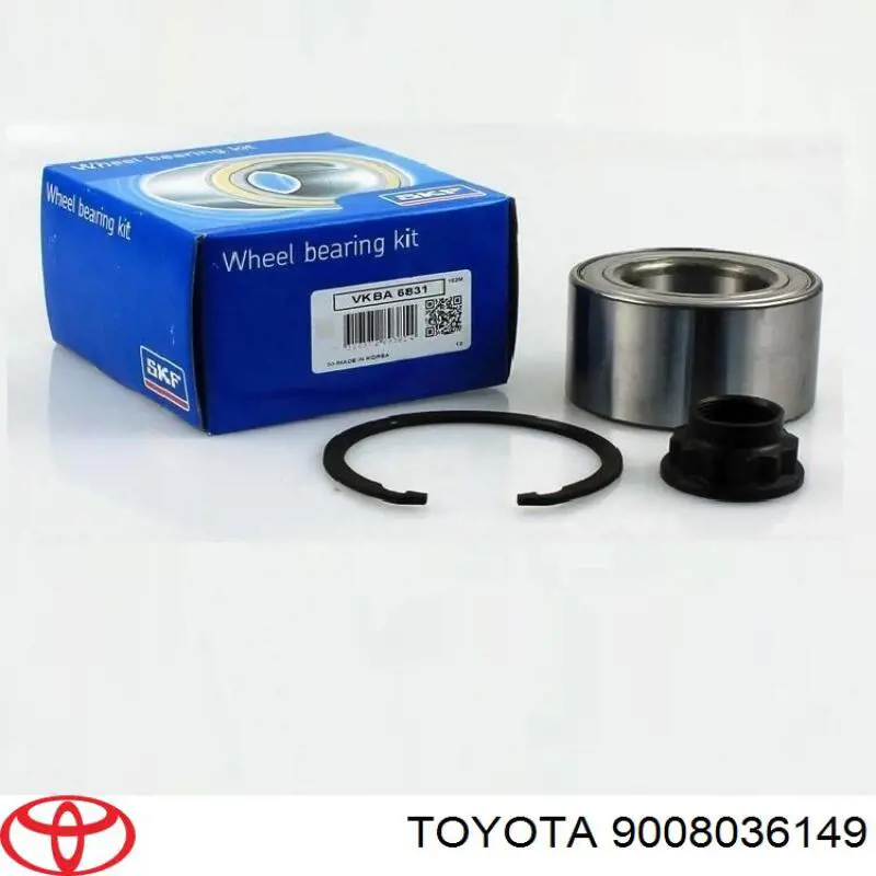 Cojinete de rueda delantero Toyota Corolla E12