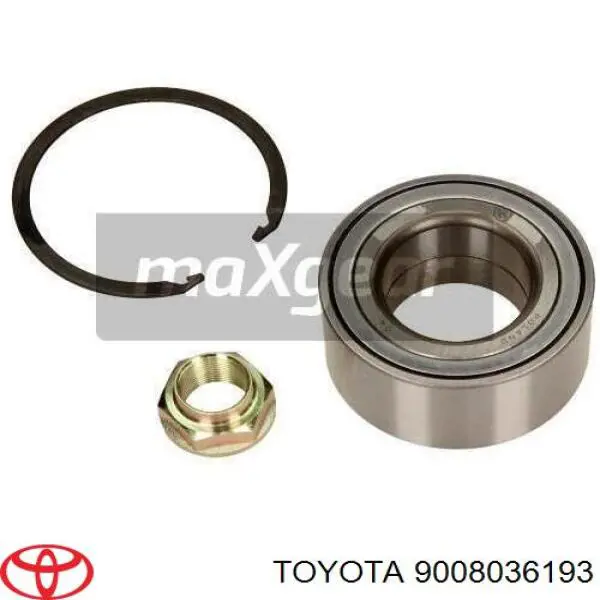 Rodamiento de rueda delantero Toyota 9008036193
