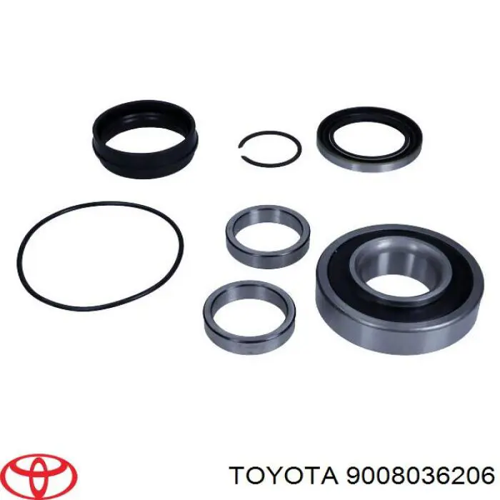 Cojinete de cubo delantero Toyota 9008036206 precio, desde 29,21 EUR