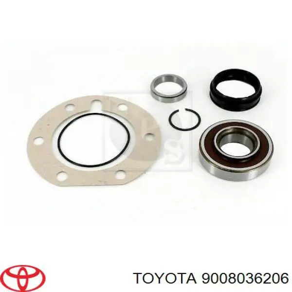 9008036206 Toyota cojinete de rueda trasero