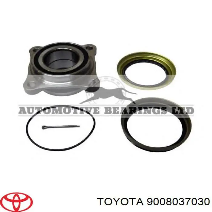 Cojinete de rueda delantero 9008037030 Toyota