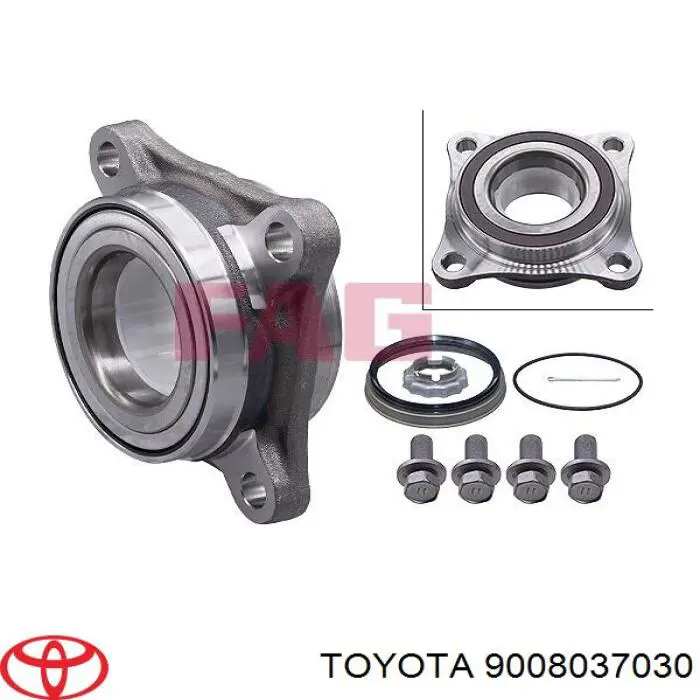 Comprar 9008037030 Toyota Cojinete de rueda delantero