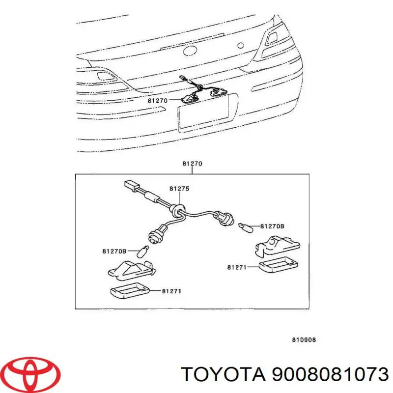 9008081073 Toyota