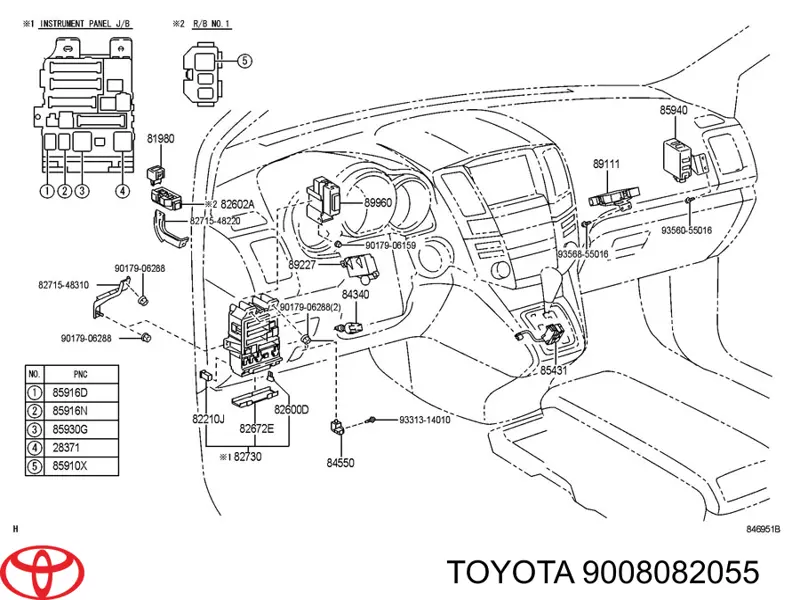  Toyota 9008082055 precio, desde 2,58 EUR