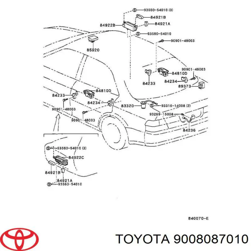 9008087010 Toyota