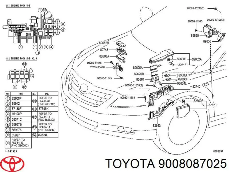 9008087025 Toyota