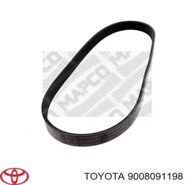 9008091198 Toyota correa trapezoidal