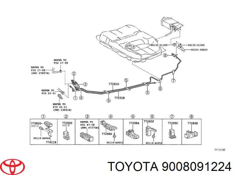 9008091224 Toyota