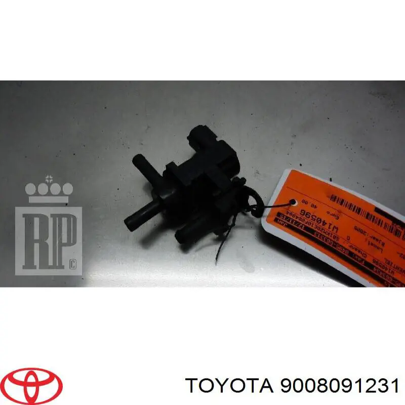 258600D040 Toyota valvula de solenoide control de compuerta egr
