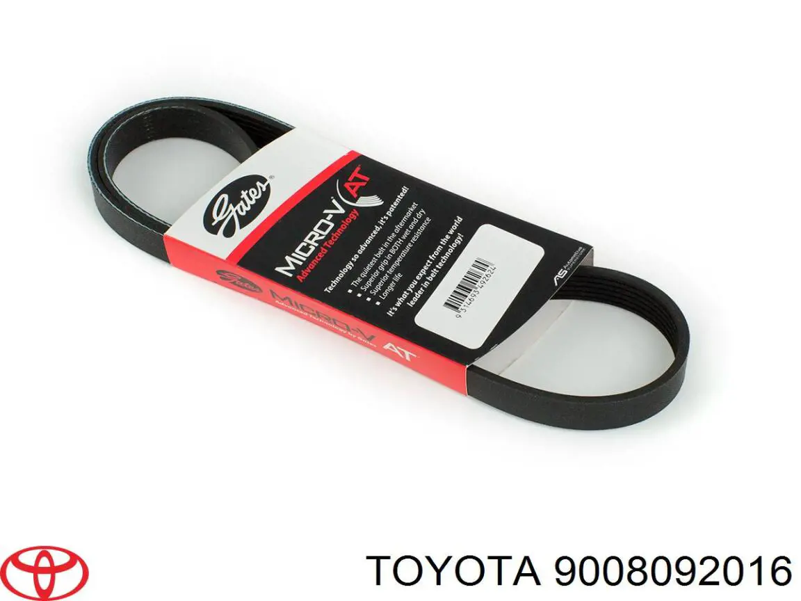 Correa de alternador 9008092016 Toyota