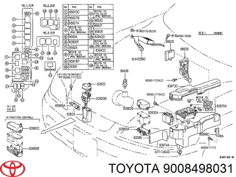 Relé de faro antiniebla Toyota 283000L010 precio, desde 8,92 EUR