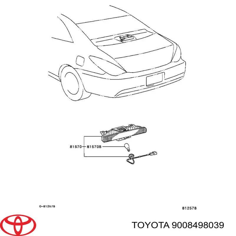 Bombilla de faro Toyota 9008498039 precio, desde 1,39 EUR