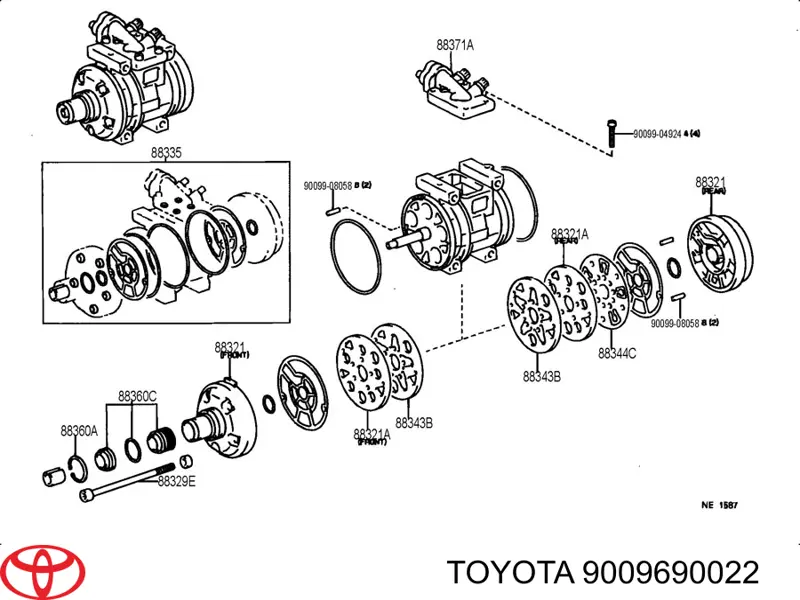 9009690022 Toyota