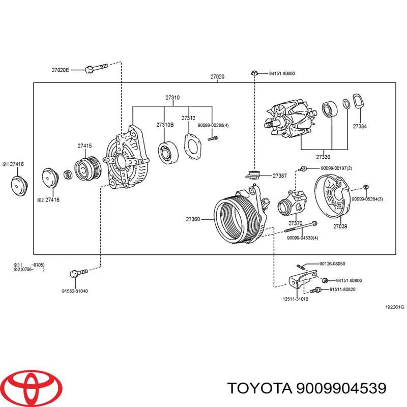  Toyota 9009904539 precio, desde 2,47 EUR