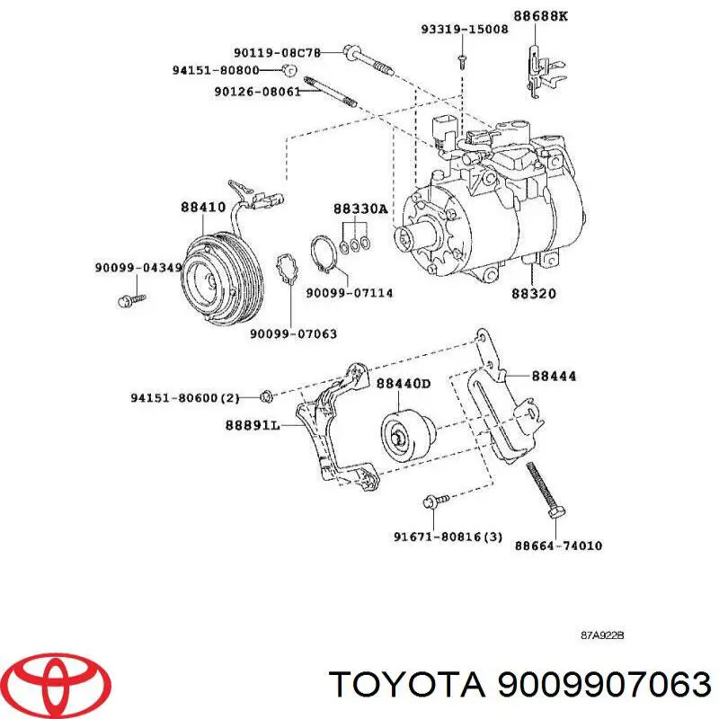 9009907063 Toyota