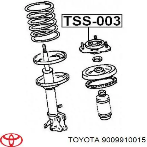Rodamiento de alternador Toyota 9009910015 precio, desde 2,91 EUR