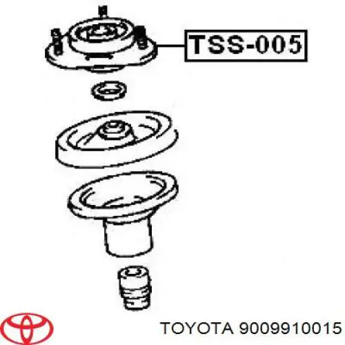 Comprar 9009910015 Toyota Rodamiento alternador
