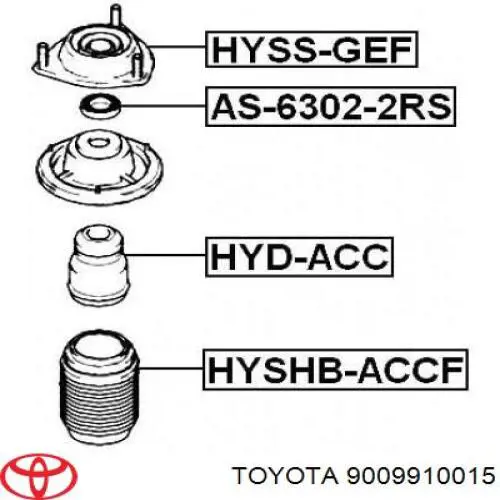 Comprar 9009910015 Toyota Rodamiento alternador