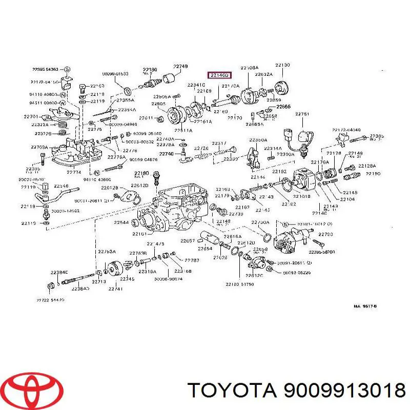 9009913018 Toyota