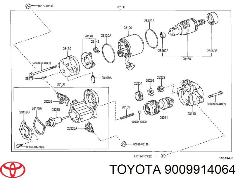  Toyota 9009914064 precio, desde 7,03 EUR