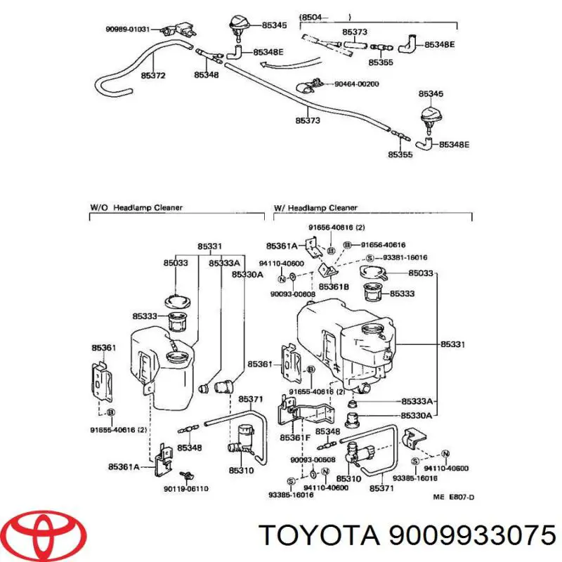 9009933075 Toyota