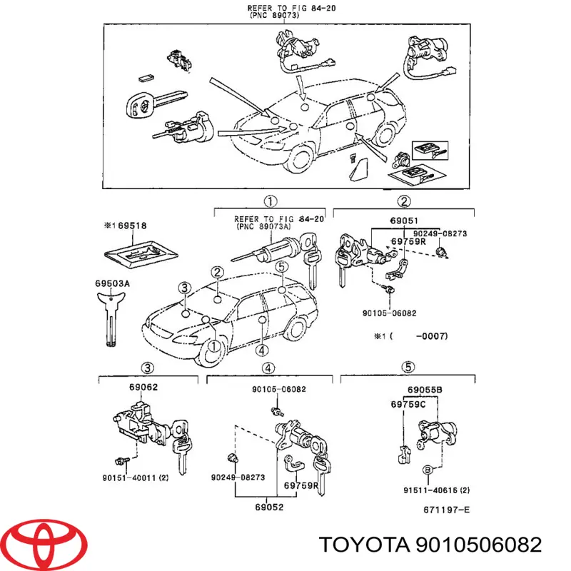  Toyota 9010506082 precio, desde  