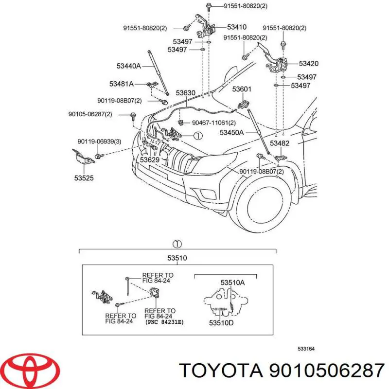 9010506287 Toyota 