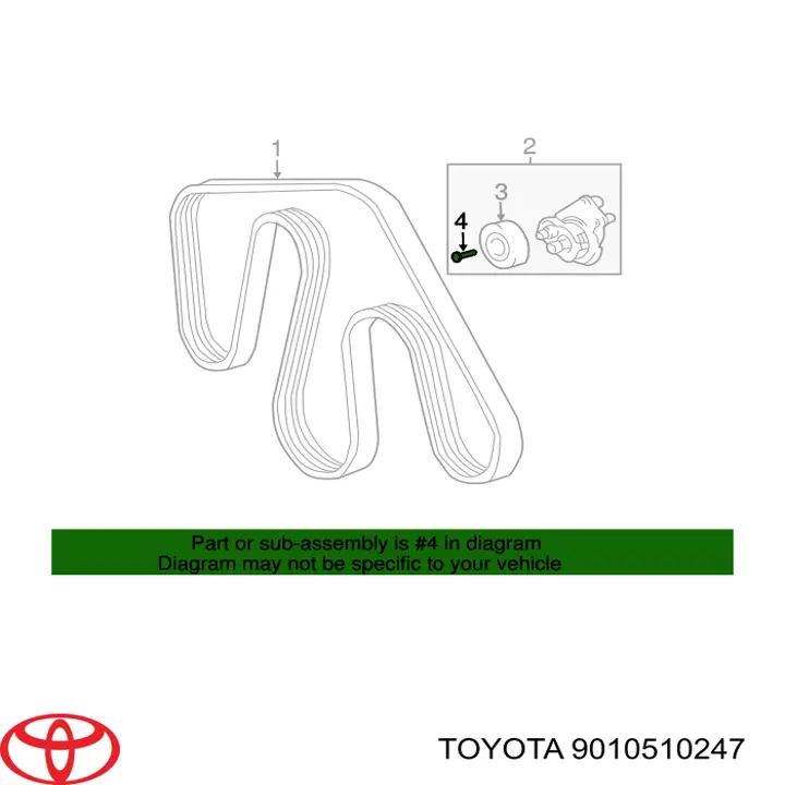 9010510247 Toyota 