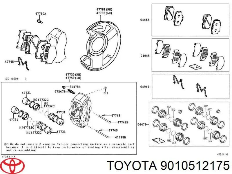 9010512175 Toyota