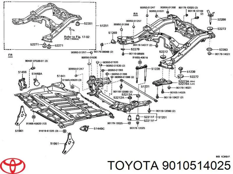 9010514025 Toyota