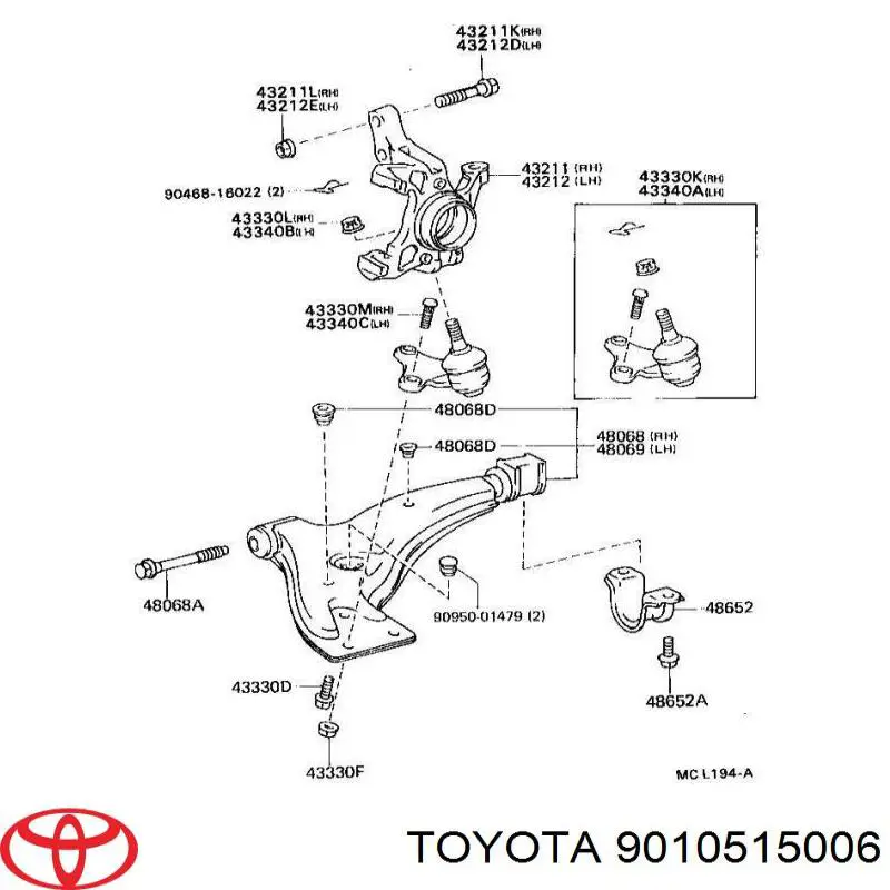 9010515006 Toyota