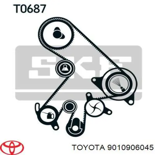  Toyota 9010906045 precio, desde 1,86 EUR