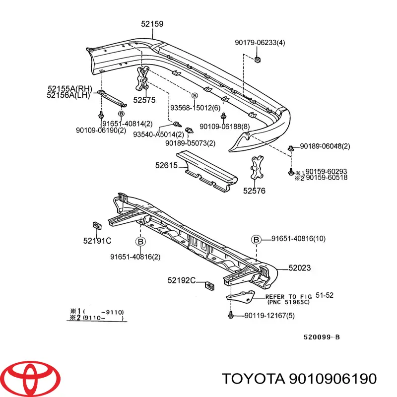 9010906190 Toyota