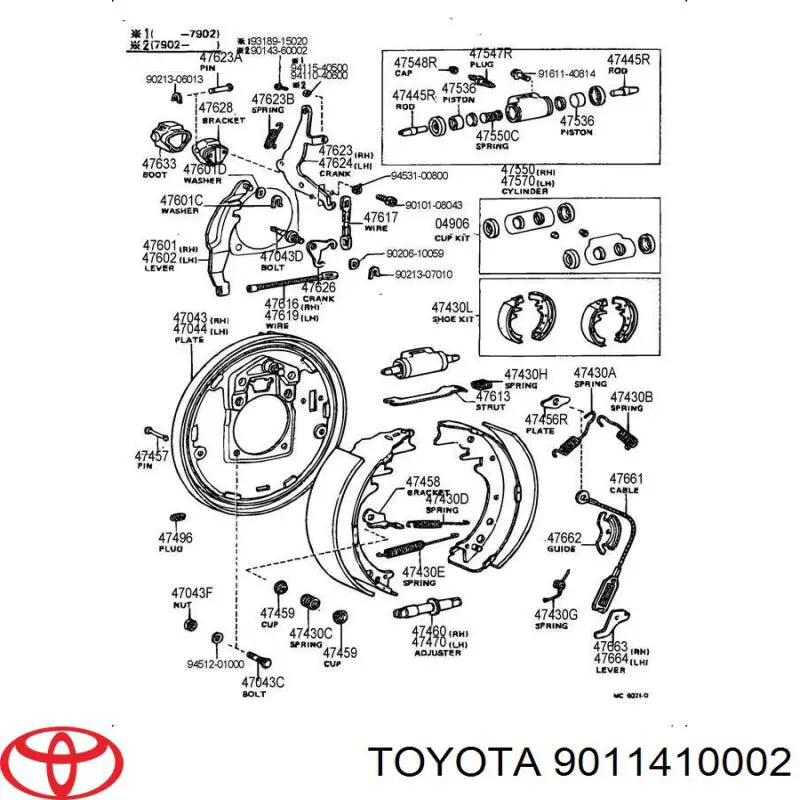 9011410002 Toyota