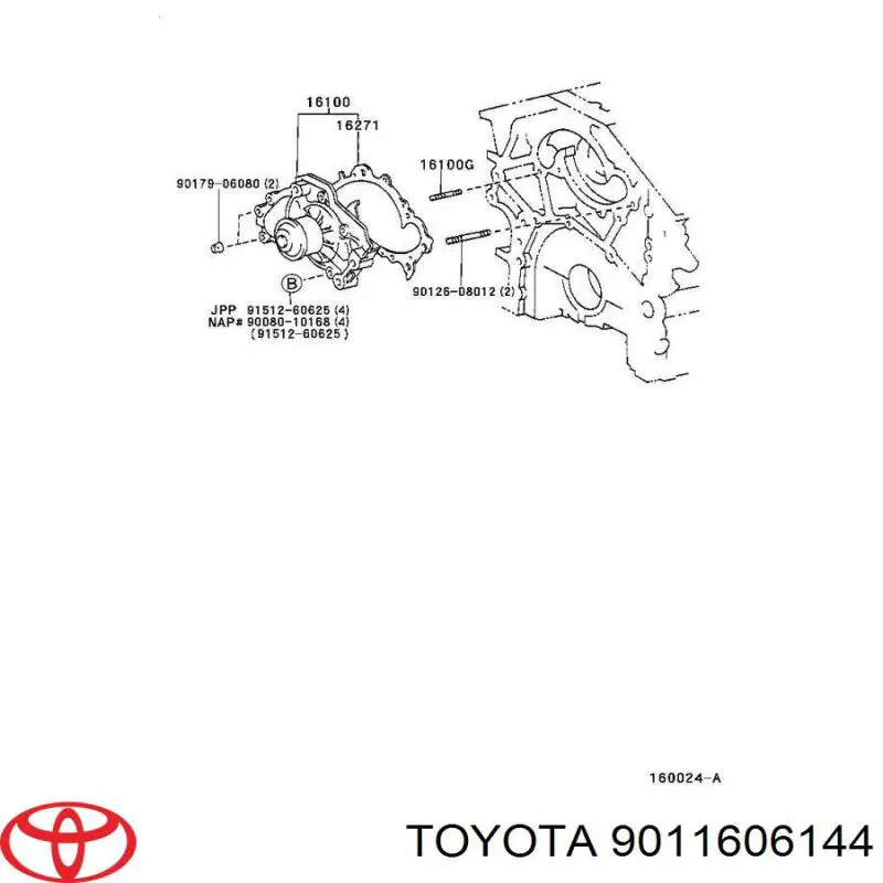 9011606144 Toyota