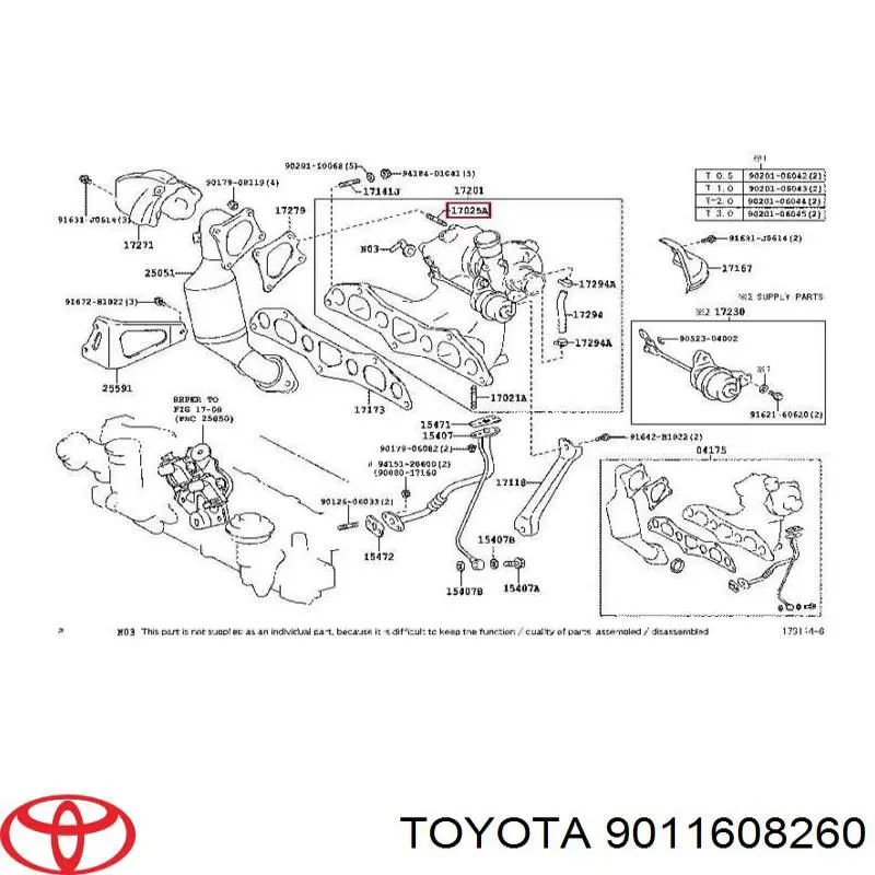  Toyota 9011608260 precio, desde 1,71 EUR