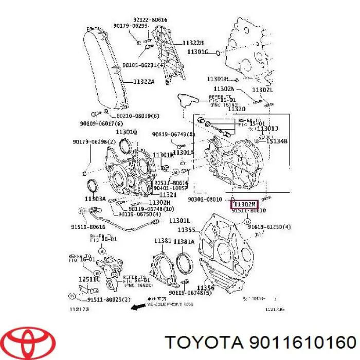 9011610160 Toyota 