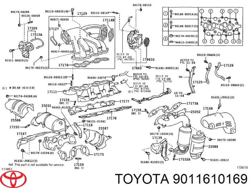 Comprar 9011610169 Toyota 