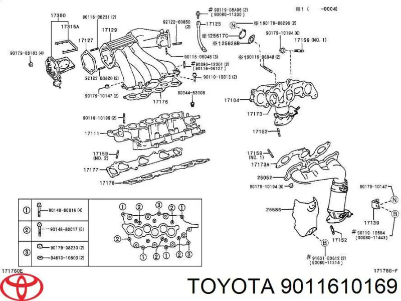 9011610169 Toyota 