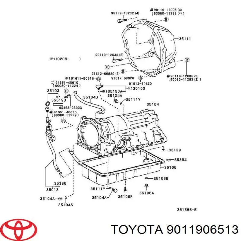 9011906513 Toyota