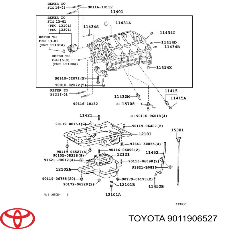 9011906527 Toyota