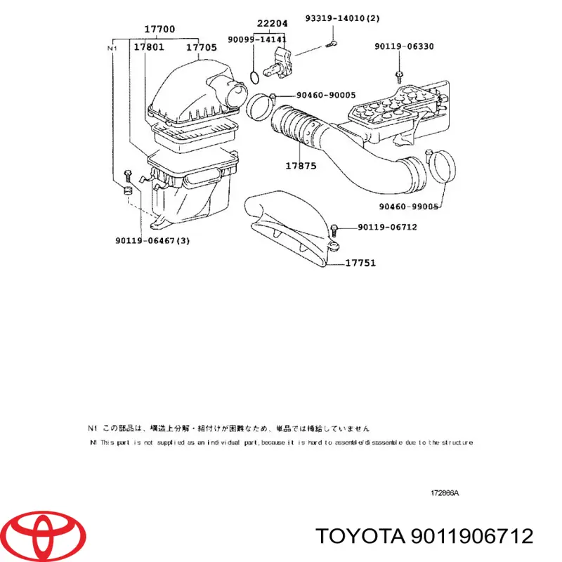 9011906712 Toyota