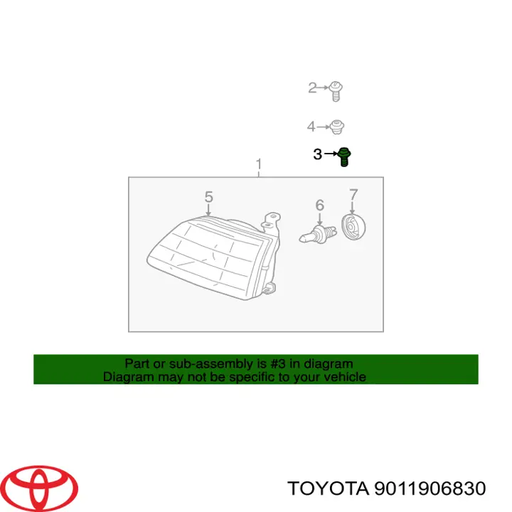 9011906830 Toyota