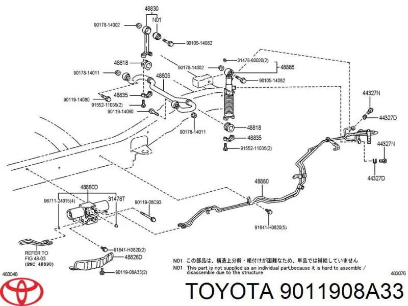 9011908A33 Toyota