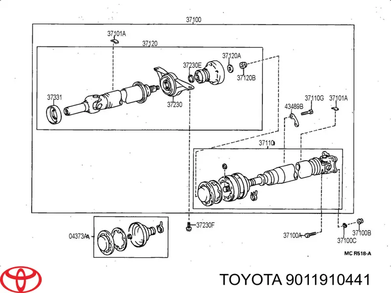 9011910441 Toyota