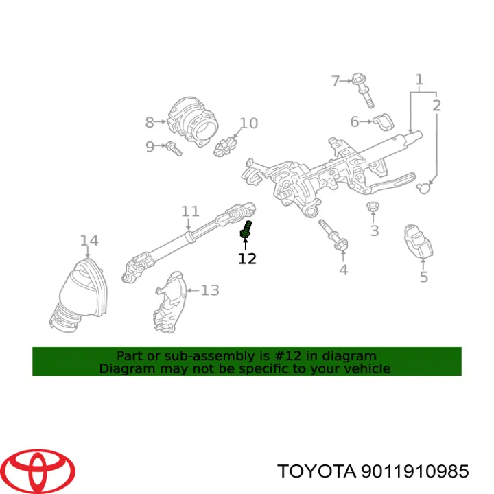 Toyota 9011910985 precio, desde 1,88 EUR