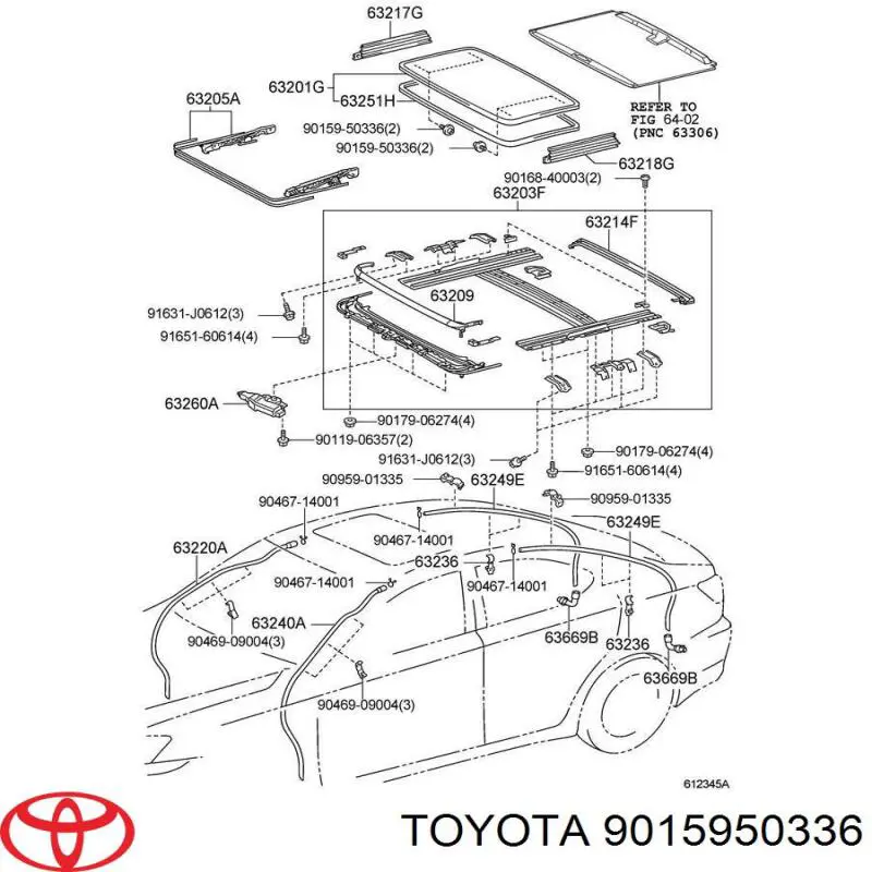 9015950336 Toyota